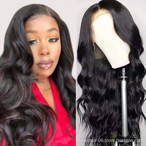 Wholesale Real Mink Virgin Cuticle Aligned Hair 100% Human Hair Lace Front Wigs for Black Women 150% Density Human Hair Wigs